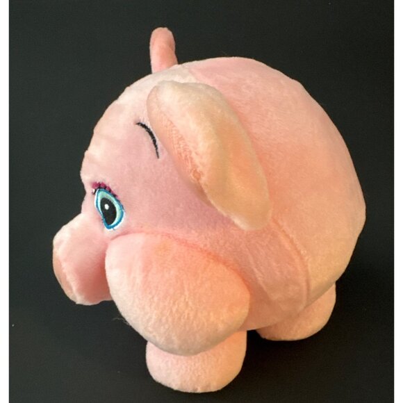 10" Pig Piggy Toy Factory Plush Stuffed Animal cuddles - Picture 2 of 6
